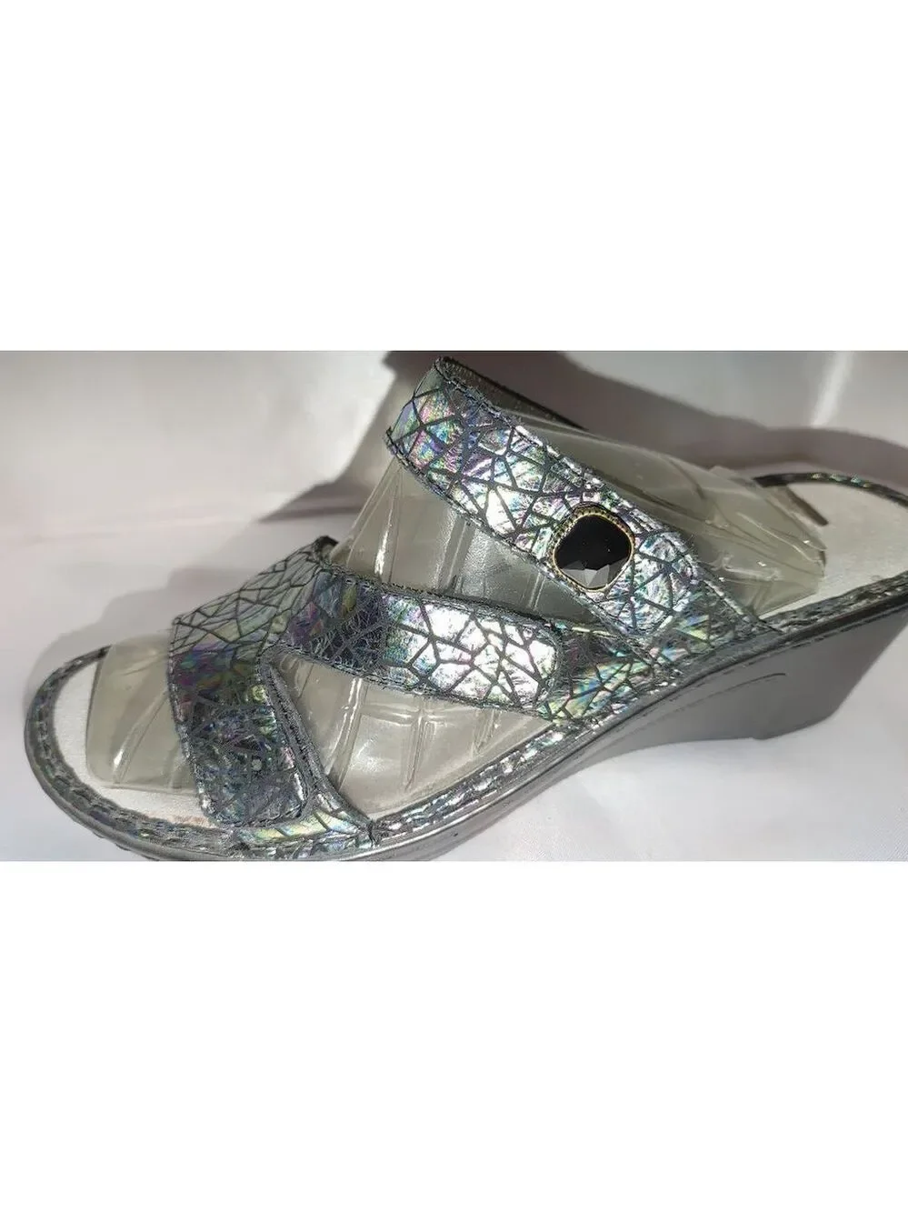 Alegria Loti Tectonic Wedge Sandal Size 38